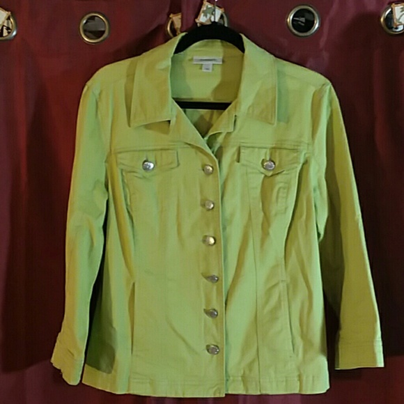 Dress Barn Jackets & Blazers - Limegreen jacket, large. Dress barn. Dress Barn Jackets & Blazers - Limegreen jacket, large. Dress barn.